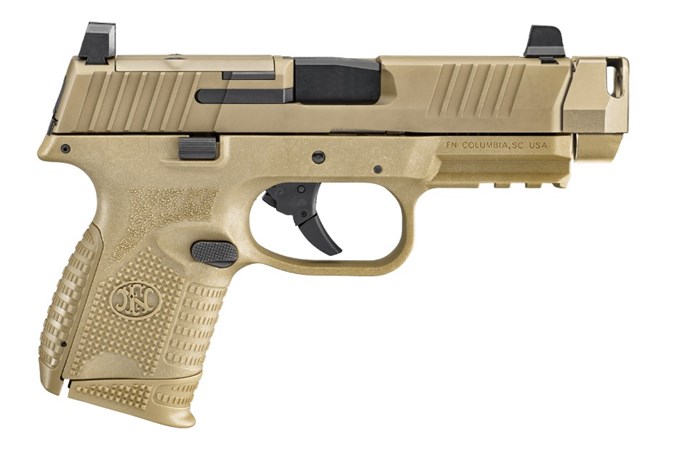 dFN 509 COMPACT MRD COMPENSATED 9MM PSTL FDE 1-12RD, 1-15RD